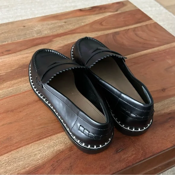 New Schutz Christie Studded Loafers - Picture 5 of 5